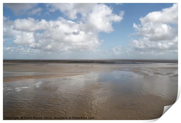 Severn Estuary Print by Kevin Round