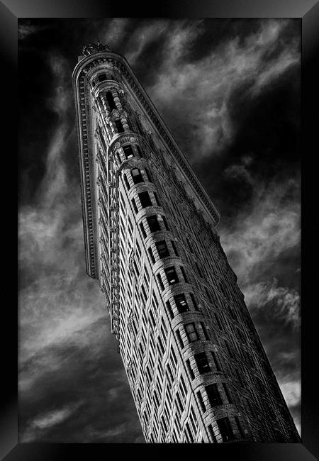 Flat Iron Framed Print by David Hare