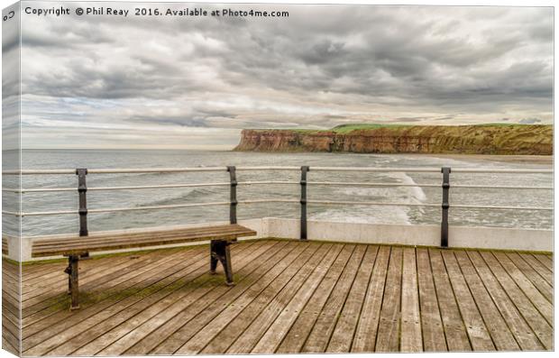 The end of the pier Canvas Print by Phil Reay