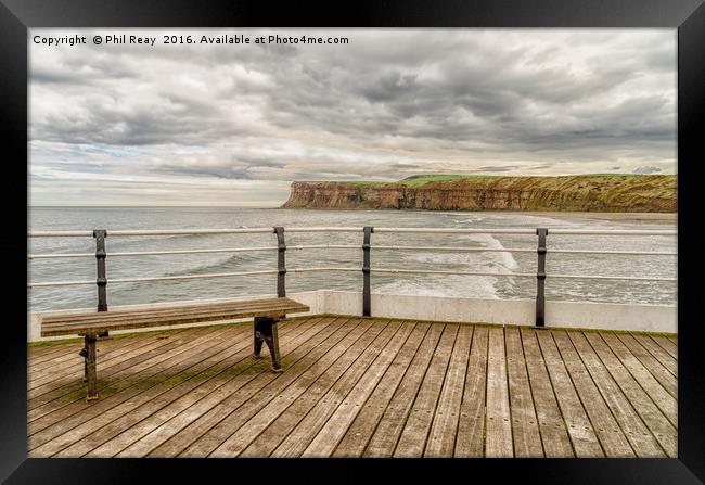 The end of the pier Framed Print by Phil Reay