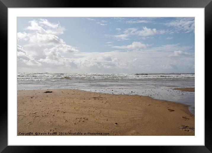 Ogmore by Sea Framed Mounted Print by Kevin Round
