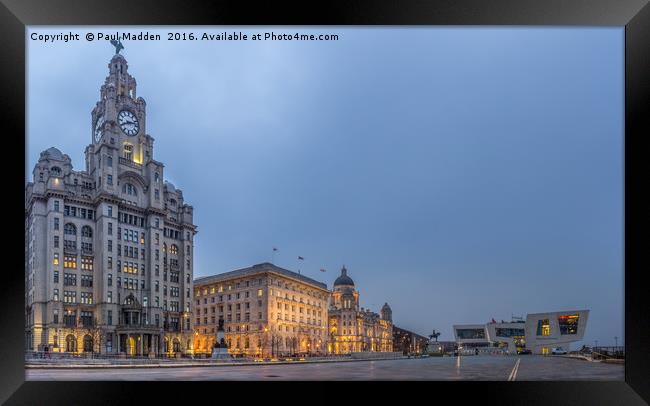The Three Graces Framed Print by Paul Madden