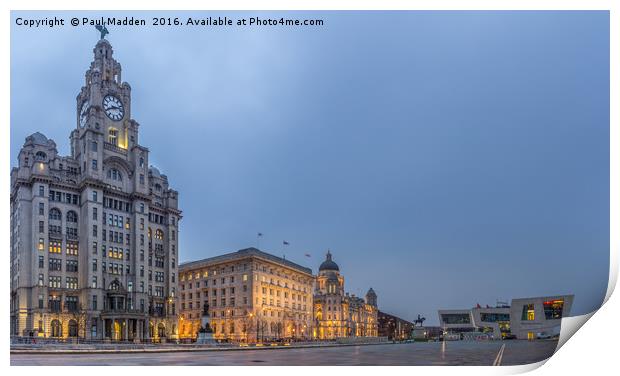 The Three Graces Print by Paul Madden