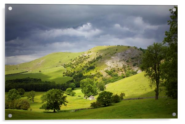 Bunster Hill Dovedale Acrylic by Darren Burroughs