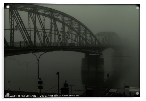 Bridging the Mist Acrylic by PETER MARSH