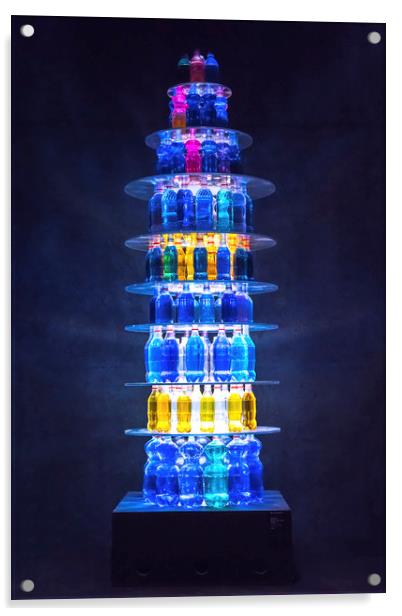 Bottles Display Acrylic by Svetlana Sewell