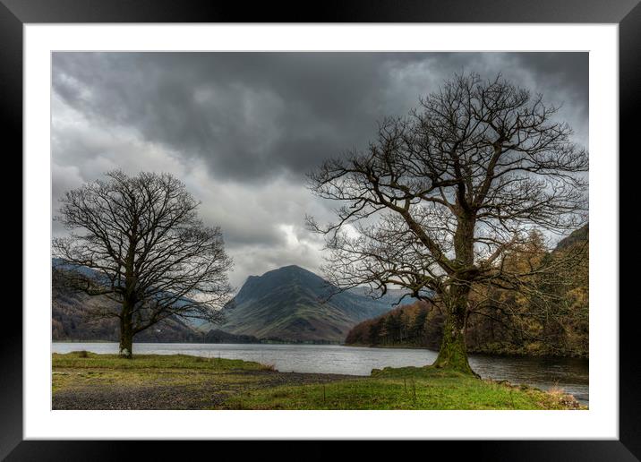 Buttermere  Framed Mounted Print by Bob Barnes