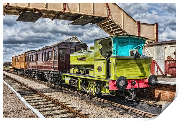 Rosyth No 1 At Furnace Sidings Print by Steve Purnell