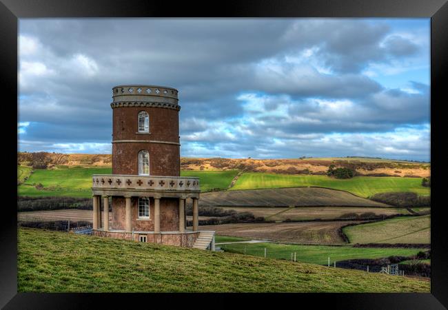 Clavell Tower  Framed Print by Bob Barnes