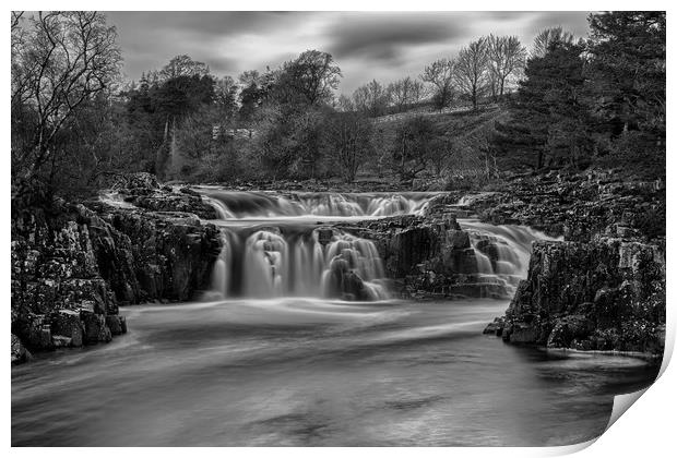 Low Force Waterfalls Print by Roger Green