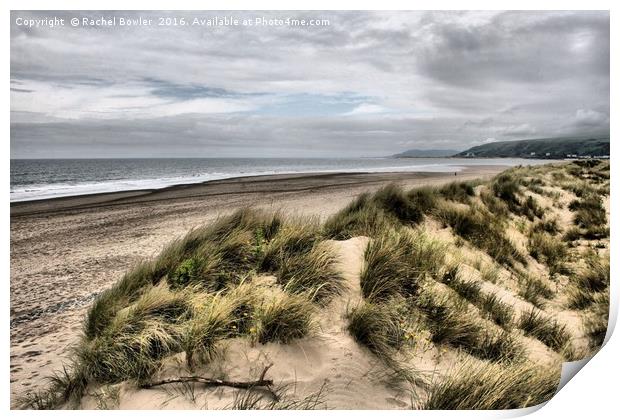 Majestic Sand Dunes of Wales Print by RJ Bowler