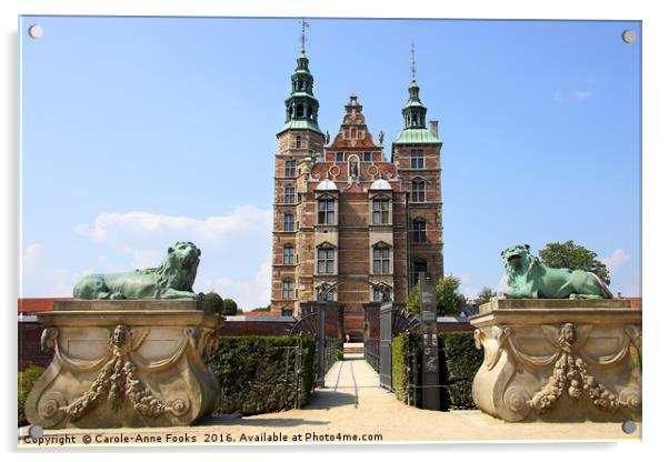 Rosenborg Castle Museum Acrylic by Carole-Anne Fooks