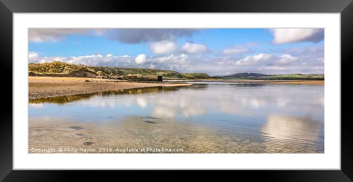 Ripples in the Bay.......... Framed Mounted Print by Naylor's Photography