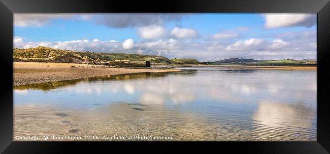 Ripples in the Bay.......... Framed Print by Naylor's Photography