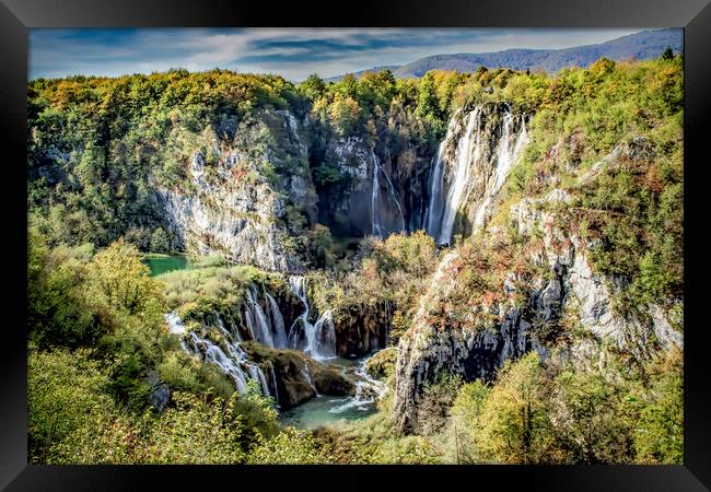 Plitvice National Park, Croatia. Framed Print by Colin Metcalf