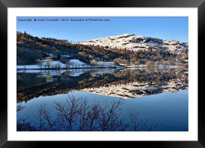 Grasmere, Cumbria. Framed Mounted Print by Jason Connolly