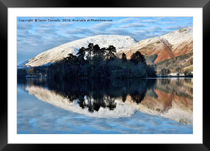 Grasmere, Lake District Framed Mounted Print by Jason Connolly