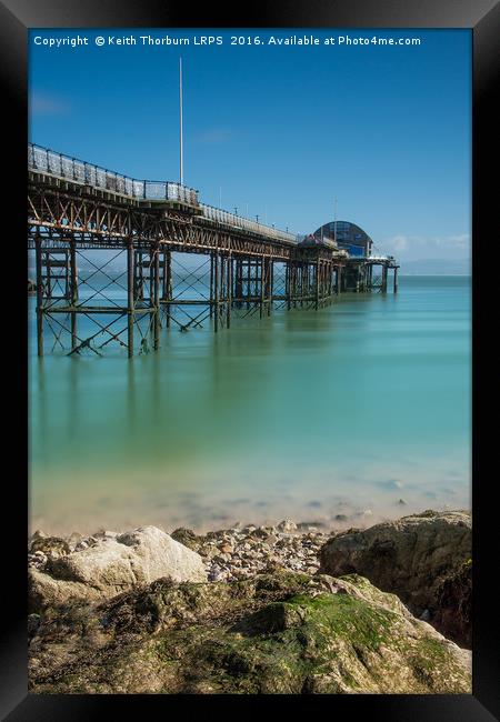 Mumbles Pier Framed Print by Keith Thorburn EFIAP/b