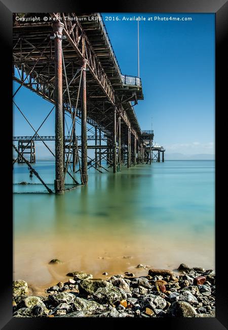 Mumbles Pier Framed Print by Keith Thorburn EFIAP/b