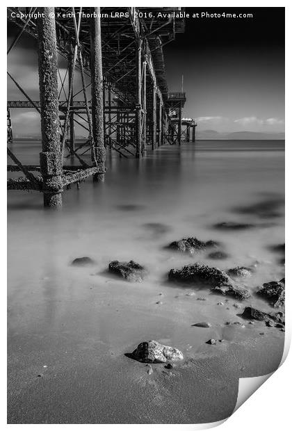 Mumbles Pier Print by Keith Thorburn EFIAP/b