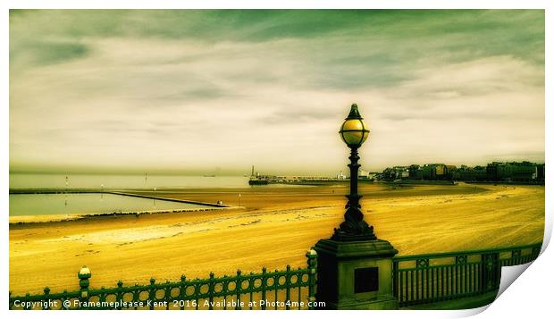 Margate by the sea Print by Framemeplease UK