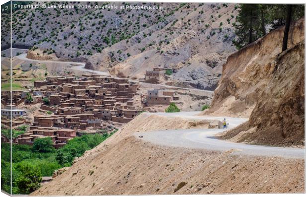 Winding Road Canvas Print by Lee Wilson