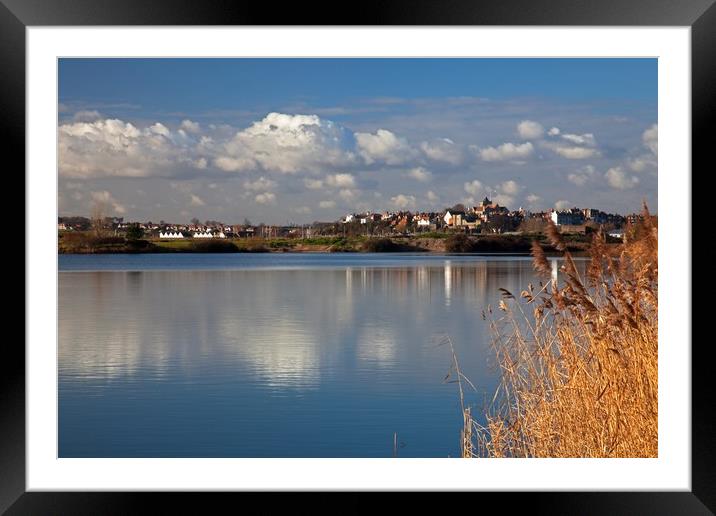 Across the water Framed Mounted Print by Stephen Prosser