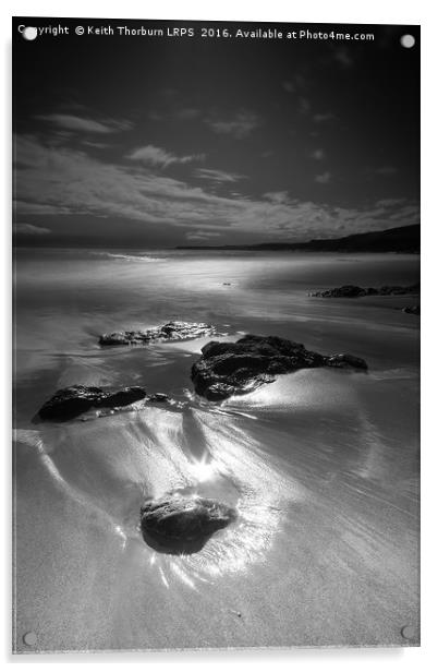 Coldingham Bay Acrylic by Keith Thorburn EFIAP/b