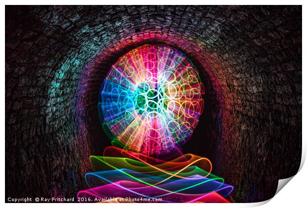 Ball of Light Underground Print by Ray Pritchard