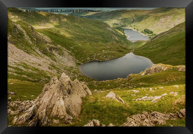 Haweswater Framed Print by Pete Lawless