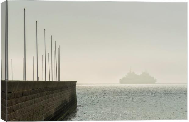 Into The Mist Canvas Print by Antony McAulay