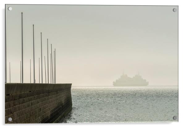Into The Mist Acrylic by Antony McAulay