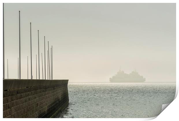 Into The Mist Print by Antony McAulay