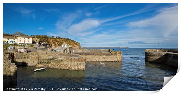 charlestown Print by Kelvin Rumsby