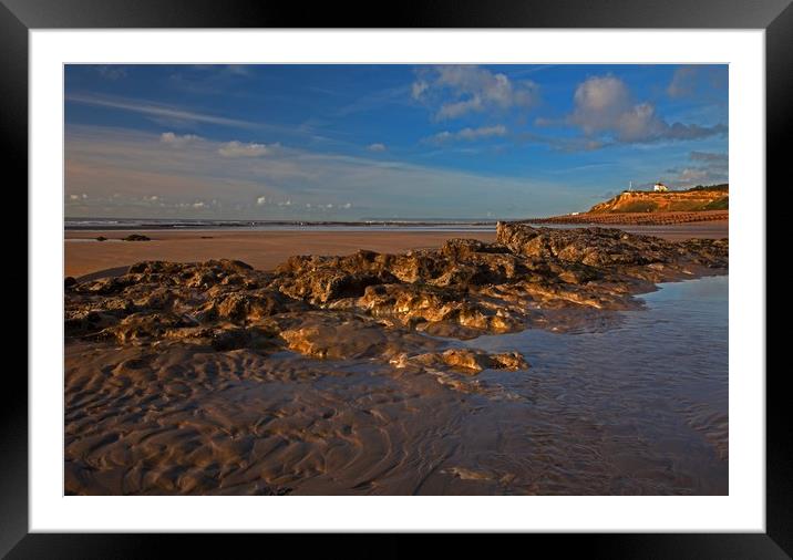 Sculptures in the sand Framed Mounted Print by Stephen Prosser