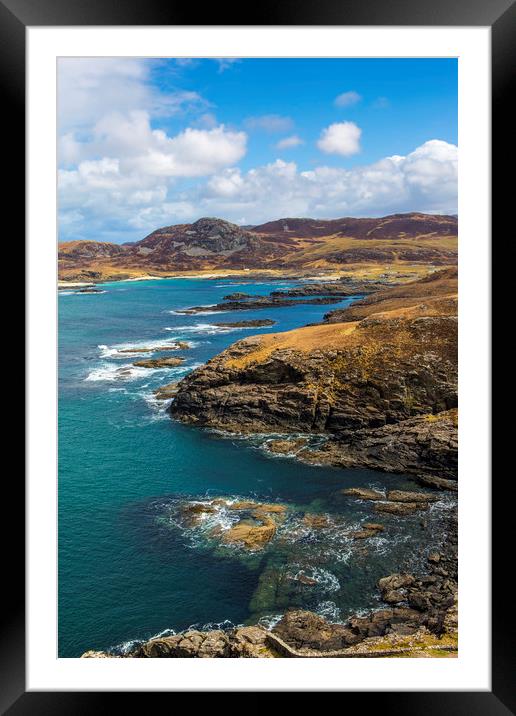 West Coast of Scotland Framed Mounted Print by David Hare