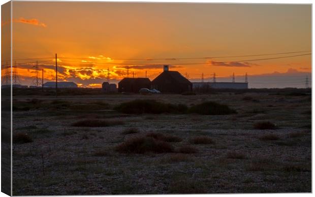 End of another day! Canvas Print by Stephen Prosser