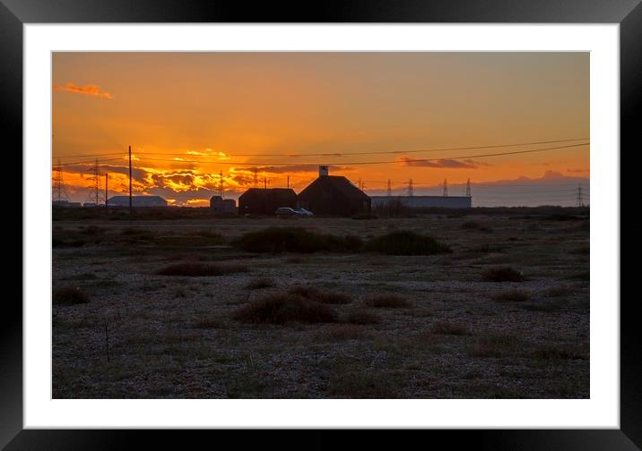 End of another day! Framed Mounted Print by Stephen Prosser