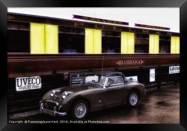 Wealden Pullman MG Barbara Framed Print by Framemeplease UK