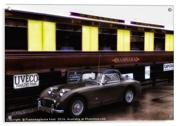 Wealden Pullman MG Barbara Acrylic by Framemeplease UK