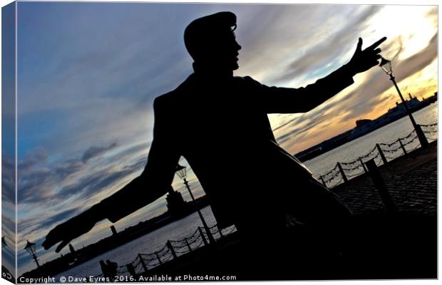 Billy Fury's Sunset Canvas Print by Dave Eyres