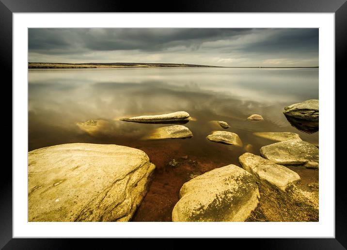 BE0005S - Calm Before the Storm - Standard Framed Mounted Print by Robin Cunningham