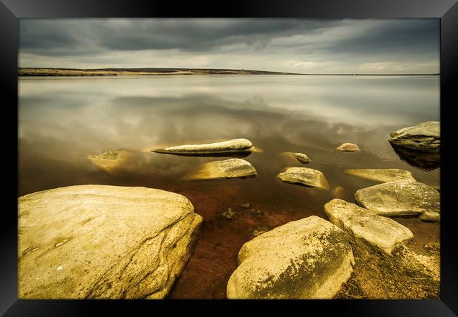 BE0005S - Calm Before the Storm - Standard Framed Print by Robin Cunningham