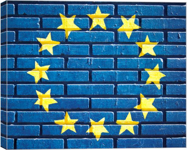 Simbol EU Canvas Print by Igor Krylov