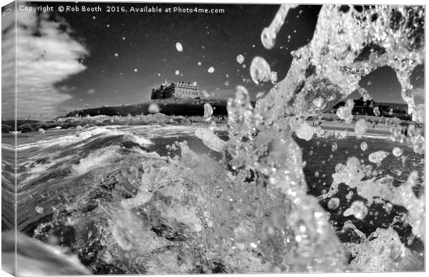 'Headland View' Canvas Print by Rob Booth