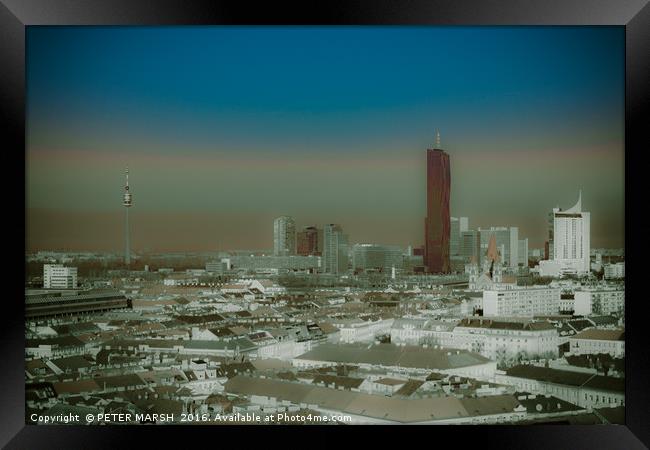 Skyline VI Framed Print by PETER MARSH