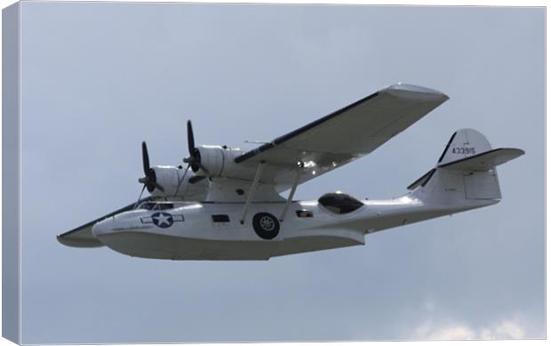 Catalina Flying Boat Canvas Print by David French