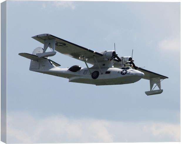 Catalina Flying Boat Canvas Print by David French