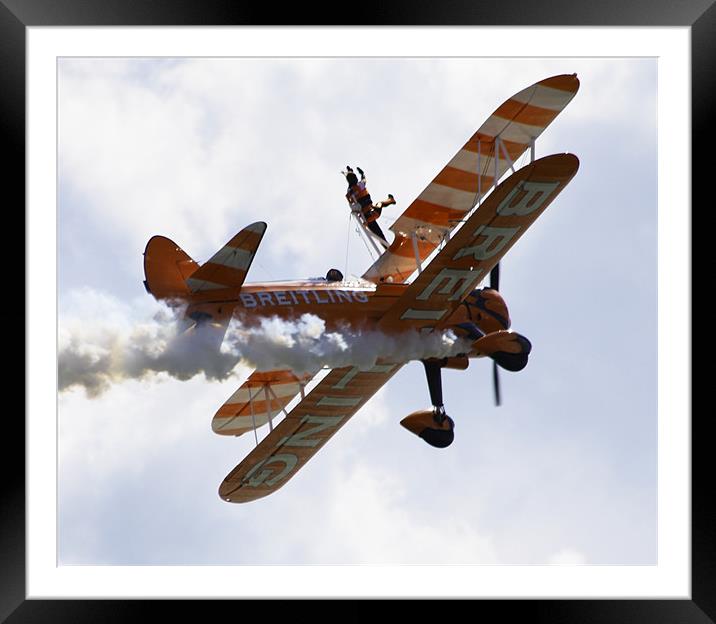 Wing Walkers Framed Mounted Print by David French