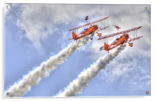 wingwalkers Air Dispaly Acrylic by David French